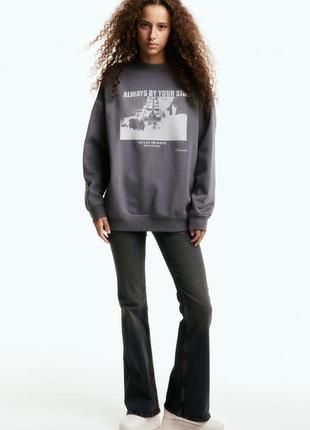 Оверсайз свитшот h&m 1172872001