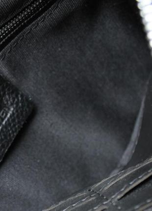 Чоловічий подарунковий набір — сумка та гаманець philipp plein чорний6 фото