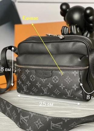 Чоловічий месенджер від луї вітон барсетка на плече louis vuitton месенджер на плече шкіряний