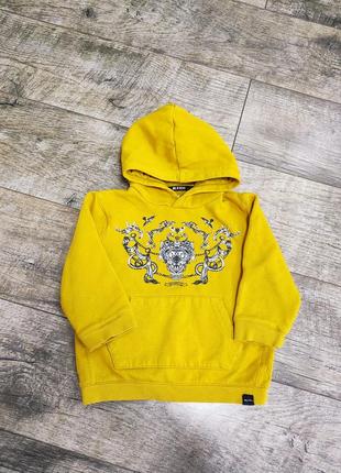 Толстовка, кофта с капюшоном, худи, river island, р. 98-104, 3-4 года