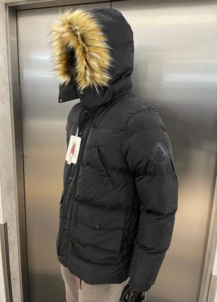 Мужская брендовая куртка с капюшоном моncler2 фото