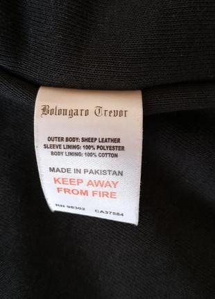 Шкіряна куртка trevor bolongaro/all saints biker jacket. #розпродаж5 фото