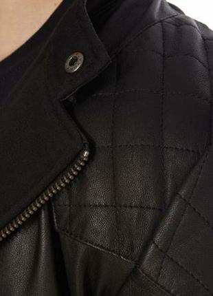 Шкіряна куртка trevor bolongaro/all saints biker jacket. #розпродаж9 фото