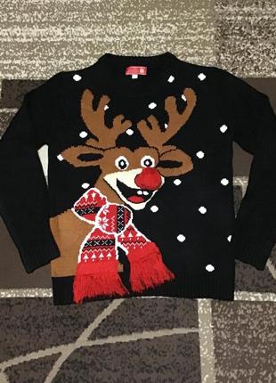 Класний новорічний светр  s