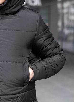 Зимняя куртка pobedov "tank" (черный)8 фото