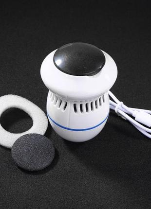 Пілінг для п'ят pedi vac callus remover with, електро пилка fj-424 для педикюру