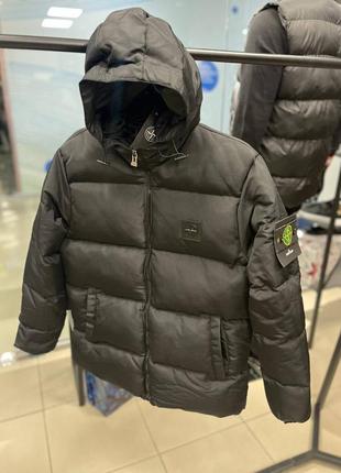 Куртка курточка бренд мужская чёрная и хаки2 фото