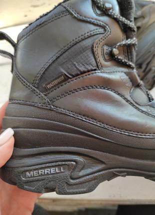 Зимние непромокаемые термо ботинки merrell waterproof 38-39p3 фото