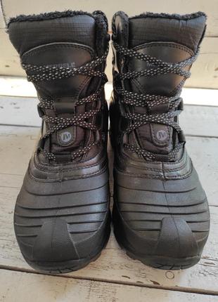 Зимние непромокаемые термо ботинки merrell waterproof 38-39p4 фото