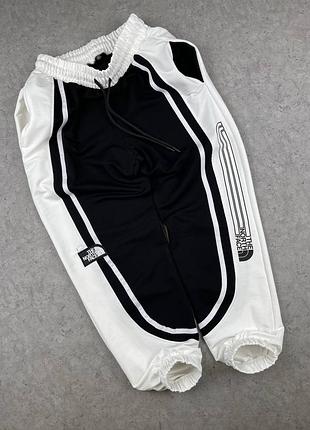 Штаны спортивные брюки мужские бренд зелёные с белым