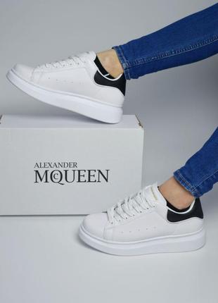 Alexander mcqueen white black