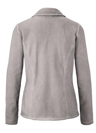 Джерси блейзер-пиджак в винтажном стиле tchibo германия4 фото