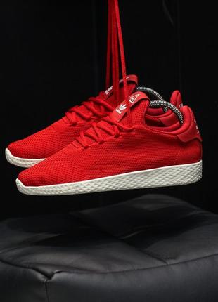 Кроссовки мужские adidas x pharrell williams, красные, адидас фаррелл уильямс, кросівки