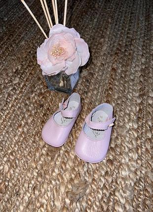 Стильні  міні туфельки/нат.шкіра/ для самих маленьких принцес🎀🌸