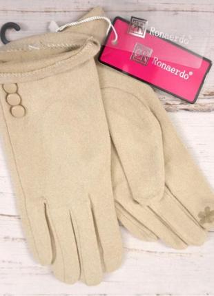 Жіночі рукавички перчатки демісезоні з сенсорлм3 фото