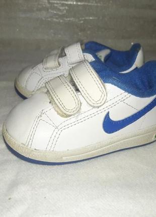 Кроссовки кожаные nike 20 размер