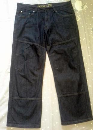 Джинси denim co loose fit 38/30 прямі  широкі р. 52