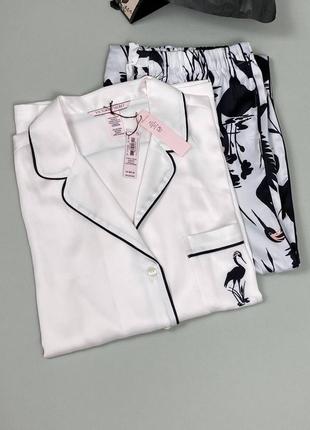 Сатиновая пижама victoria’s secret