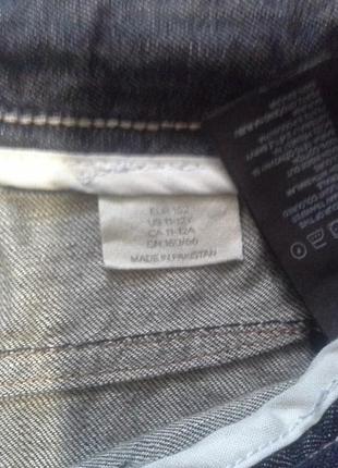 Бриджі капрі джинсові h&m мальчику11-12 років3 фото