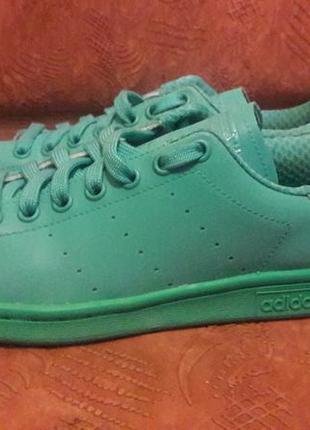 Adidas stan smith - шкіряні кросівки-кеди1 фото