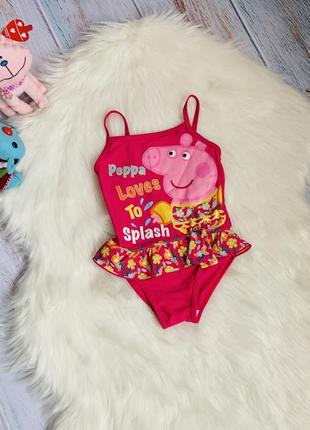 Фирменный купальник малышке 3-4 года