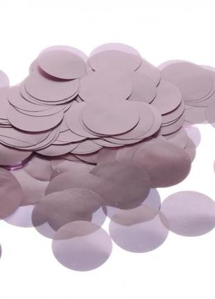 Конфетти матовые (ø1,5см) 500г