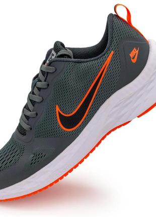 Чоловічі кросівки для бігу nike zoom winflo 8 сірі. топ якість! 42. розміри в наявності: 42.