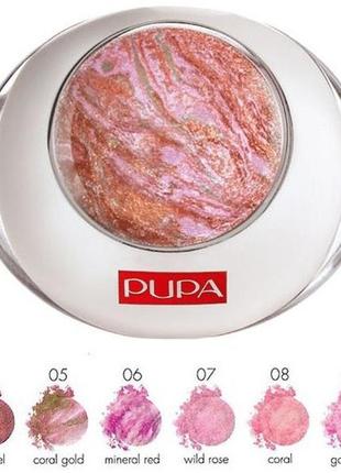 Pupa pupa luminys baked blush румяна 09