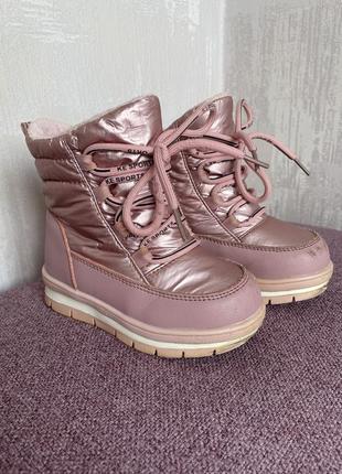 Чоботи зимові зимове взуття для дівчинки