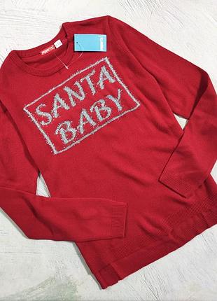 Новогодний свитерчик santa baby