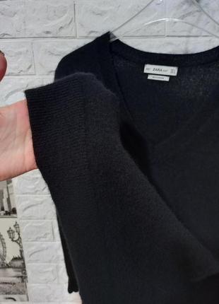 Кашемировый свитер 100% кашемир zara.8 фото