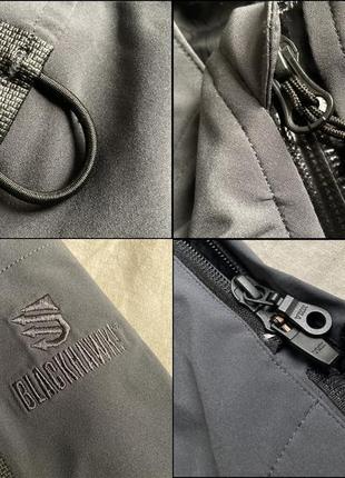 Тактична куртка blackhawk softshell, чоловіча, сіра large,