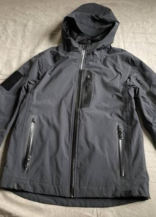 Тактична куртка blackhawk softshell, чоловіча, сіра large,1 фото