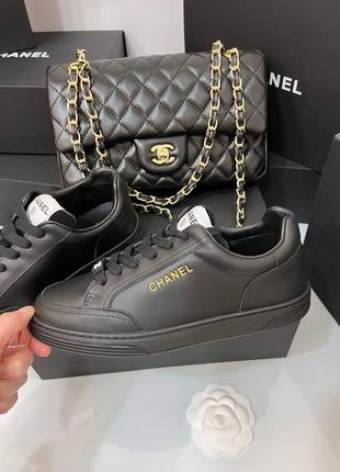 Кросівки в стилі шанель chanel кроссовки люкс