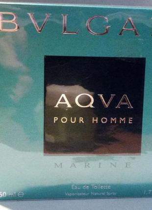 Bvlgari aqva marine pour homme 50 мл1 фото