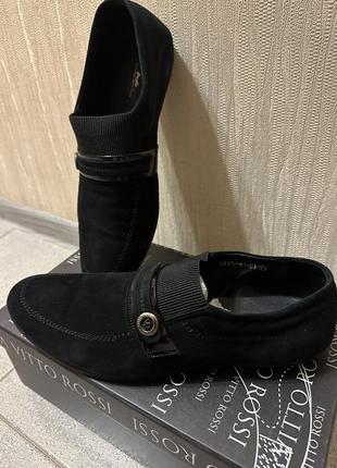 Черные замшевые туфли,человещи замшевые туфли vitto rossi 44 р2 фото