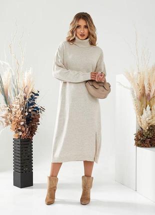 Тепла сукня в стилі оверсайз🍁