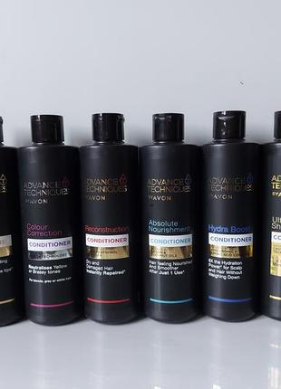 Бальзам-ополаскиватель для всех типов волос " драгоценные масла" avon 250ml.