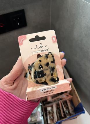 Заколка крабик для волос invisibobble everclaw leo love