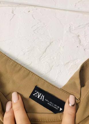 Zara шорты-юбка плиссе скорты5 фото