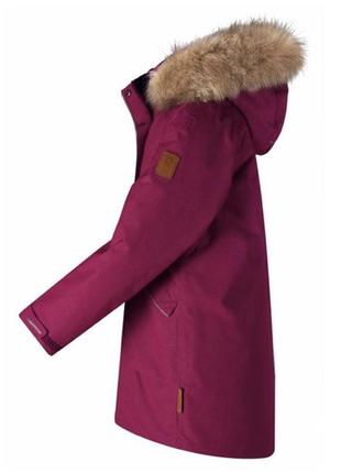 Зимняя куртка reimatectoki 531372-4417 140 см малиновый5 фото