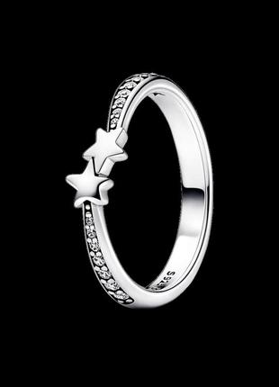 Серебряное кольцо   "метеориты" 192365c01