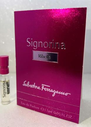 Salvatore ferragamo signorina Mini парфюмированная вода