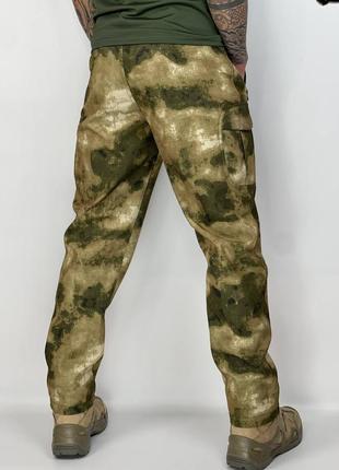 Тактические брюки софтшелл в камуфляже atacsfg7 фото