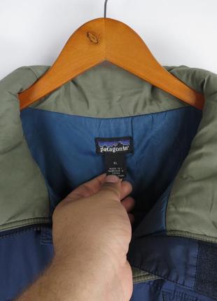 Винтажная куртка парка patagonia пуховая xl-xxl патагония пальто7 фото