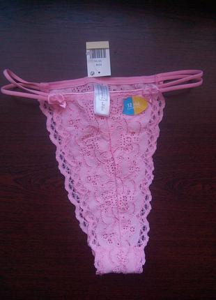Трусики из эластичного кружева