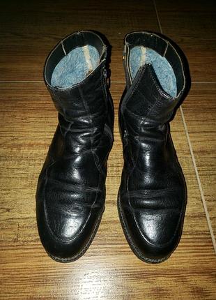 Чоловічі зимові шкіряні чобітки 45 розміру