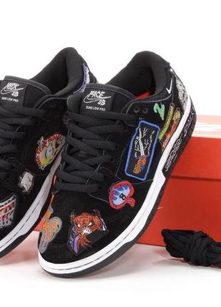 Женский кроссовки nike sb dunk low pro qs neckface