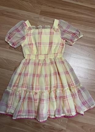 Нарядна цукерка жовта сукня monsoon zara next