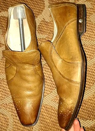 Шкіряні туфлі крутого англійського дизайнера ted baker